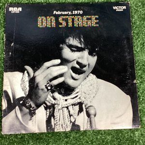 Elvis On Stage February 1970 Vintage Vinyl Record